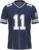 Men’s Navy 11# Football Jersey Cartoon Player Fans Personalize Jersey