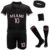 Soccer Jersey Boys, Black Soccer Jersey Youth No.10 Kids Sport Jersey, Soccer Uniforms for Girls Outdoor Kit Set