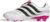 adidas Predator Precision.3 Firm Ground Cleats, Unisex Sizing, Cloud White/Core Black/Team Shock Pink 2, Limited Edition