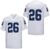 Men’s #11 No Name Football Jersey #1#26#31 White Stitched