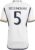 Bellingham #5 Home Soccer Jersey 2023/24 (M) SİZE White