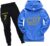 RYDLE Kids Cristiano Ronaldo Pullover Hoodie Sweatshirt and Sweatpants Set-CR7 Tracksuit 2 Piece Outfits for Boys Girls