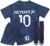 Soccer Jersey for Kids Boys & Girls No.10 Youth Soccer Ball Training Uniforms Sport Clothing T-Shirt Shorts Set