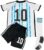 Soccer Jersey & Shorts for Boys Kids Men’s 2022/2023 Adult & Youth, Football Jersey 10 Soccer Jersey Set