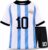 Soccer Jersey for Kids #10 Boys Girls Football Shirt Youth Futbol Training Outfits Kit Child Sport Fans Jerseys