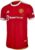 adidas Men’s Manchester United Home Authentic Soccer Jersey 2021/22 (Large) Red