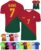 Custom Soccer Jersey Personalized Soccer Jersey Team Name Number Customize Sport Shirt