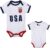 Soccer Baby Shirts for Boys & Girls Baby Soccer Onesie Jerseys & Infant Soccer Outfits & Toddler Soccer Clothes