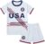 Team USA United States Sports Soccer Football Basketball Boys Kids Youth Jersey Shirt Kit Set