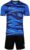 KELME Men Dry Fit Outfit Shirts, Soccer Uniform Training Mens Liga Jersey and Shorts,Short Sleeve US Work Out Kit Clothes