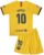 Messi Barcelona Jersey #10 Soccer T Shirt 2019-2020 Season Home Soccer Shirt fc Shirt for Kids