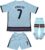 FPF #7 Kids Football Soccer Jersey/Shorts/Socks Kit Youth Sizes