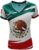 Mexico Jersey Arza Design for Women with V Neck Color Green,White,Red