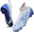 HaloTeam Men’s Soccer Shoes Firm Ground Soccer Cleats Adults Athletic Outdoor/Indoor Professional Futsal Football Training Sneakers