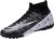 Men’s Soccer Cleats Football Shoes with High-Tops Lace-Up Spikes Indoor Firm Ground Turf Training Exercise Futsal Boots