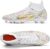 Meidiastra Mens Womens Soccer Shoes High Top Spikes Cleats AG/FG Sneakers Professional Artificial Turf Trainers Football Boots Outdoor/Indoor