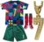 Boys’ Soccer Jerseys for Kids Youth Size tracksuit Shirt Gift Children’s Jersey with Socks and #7 necklaces