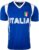 Boy’s Italy Soccer Training Jersey, Youth Sizes, Italia Short Sleeve Shirt